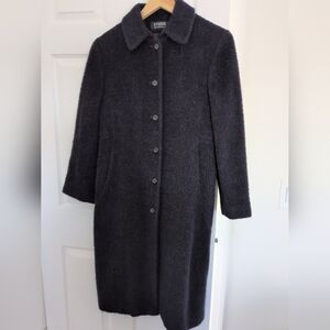 Studio By Searle Vintage Wool/Alpaca Overcoat Navy Size 6